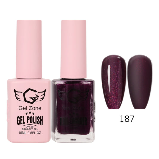 ZONE Gel Polish & Nail Lacquer - 187
