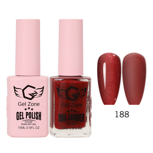 ZONE Gel Polish & Nail Lacquer - 188