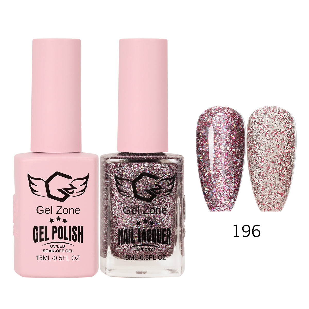 ZONE Gel Polish & Nail Lacquer - 196