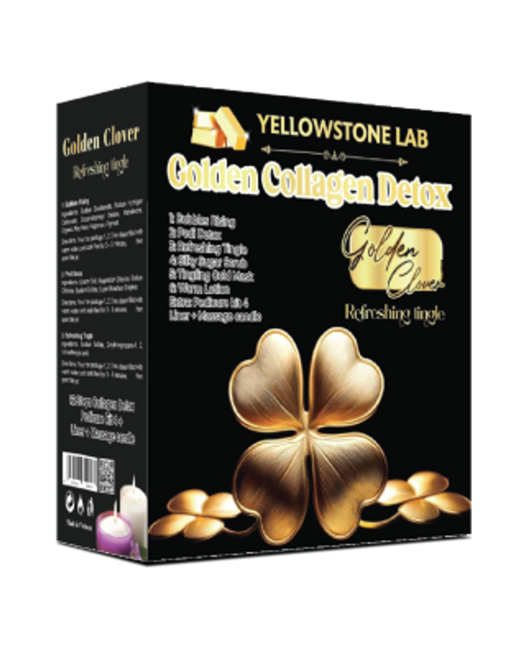 Yellow Stone Golden Collagen Detox 12 Step - Golden Colver