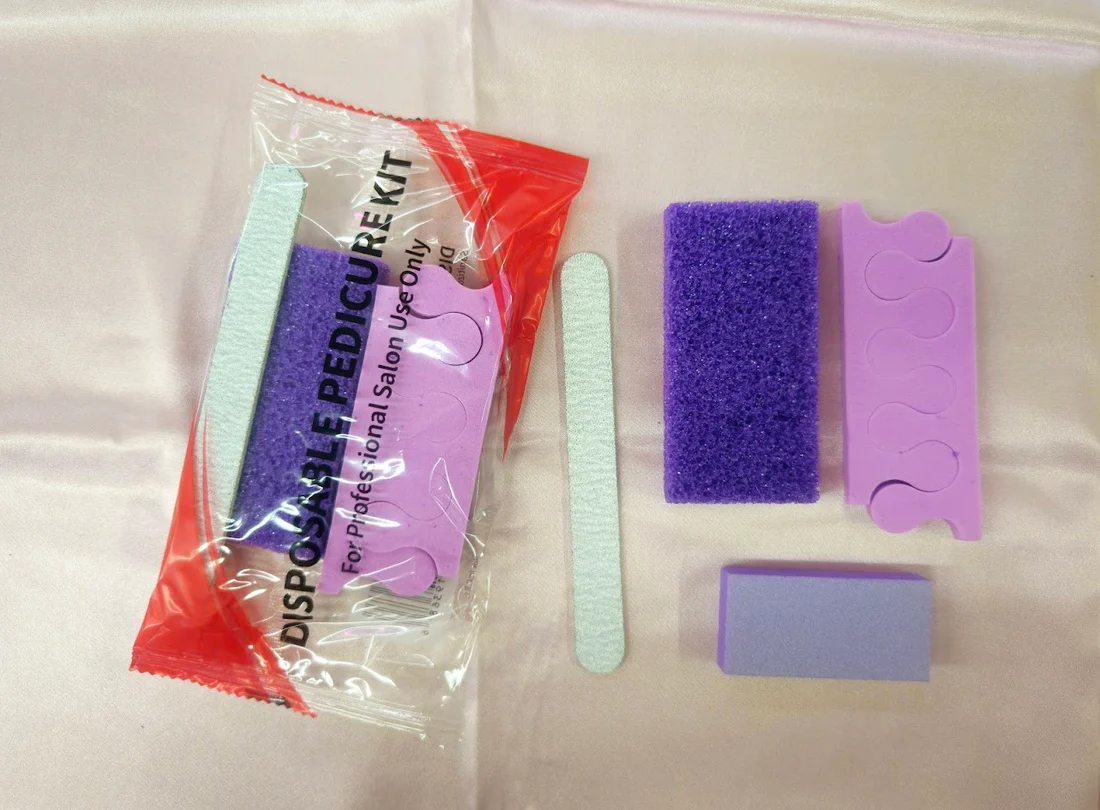 Kinggel Professional 4 PCS Disposable Pedicure Kit 400Pcs - Pallet