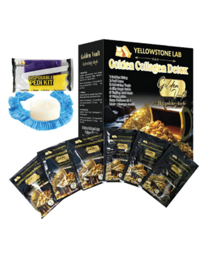 Yellow Stone Golden Collagen Detox 12 Step - Golden Vault