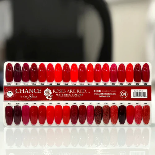 Chance Matching - 36 Colors #109 - #144 - Roses Are Red