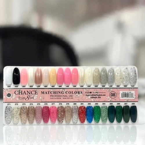 Chance Matching - 36 Colors #253 - #288 - Glitter and Pearl Shades