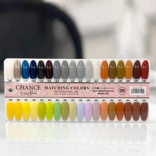 Chance Matching - 36 Colors #289 - #324 - Brown/Yellow/Nude Shades