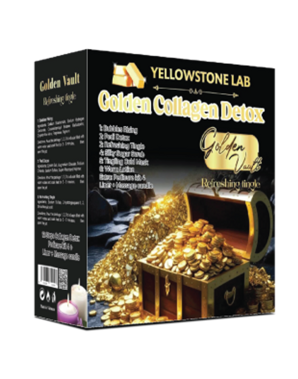 Yellow Stone Golden Collagen Detox 12 Step - Golden Vault