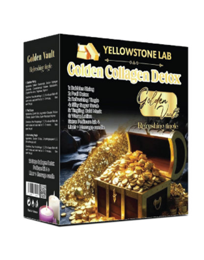 Yellow Stone Golden Collagen Detox 12 Step - Golden Vault