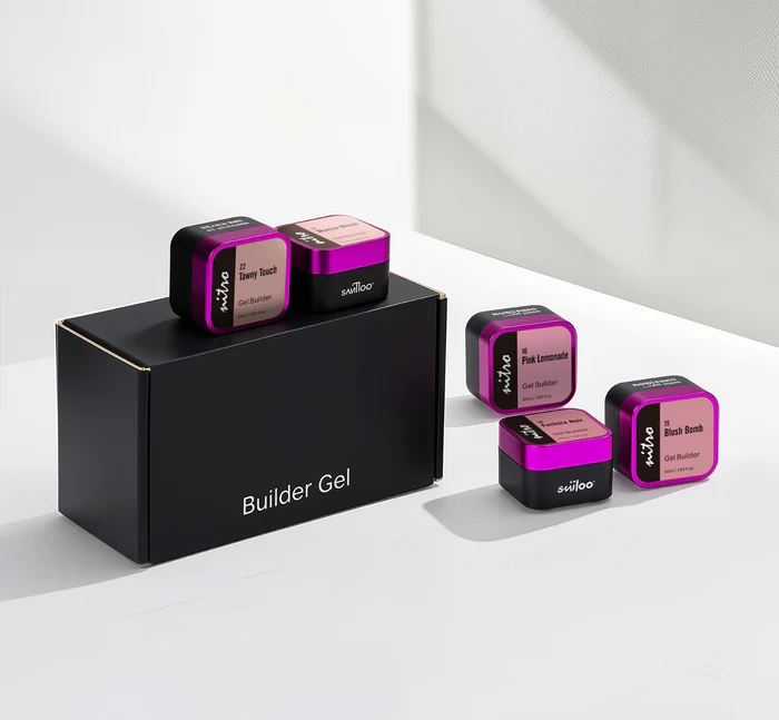 Nitro Professional Builder Gel in Jar – 24 Colors Nail Extension Gel 1.69oz