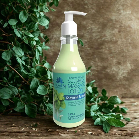 La Palm Lotion Spearmint Eucalyptus 8oz