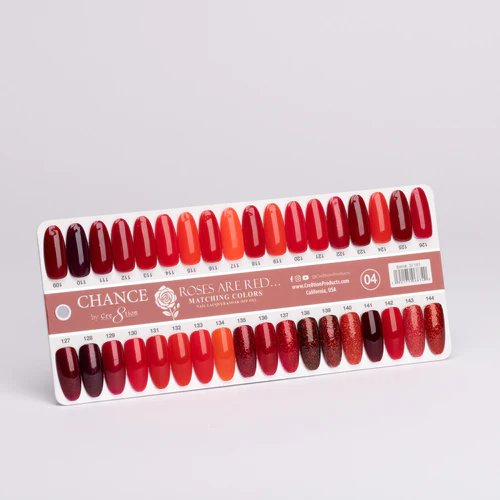 Chance Matching - 36 Colors #109 - #144 - Roses Are Red