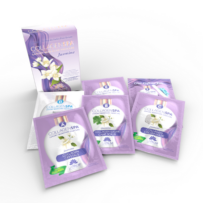 La Palm Collagen Spa 10 Step With Pedi Kit - Jasmine
