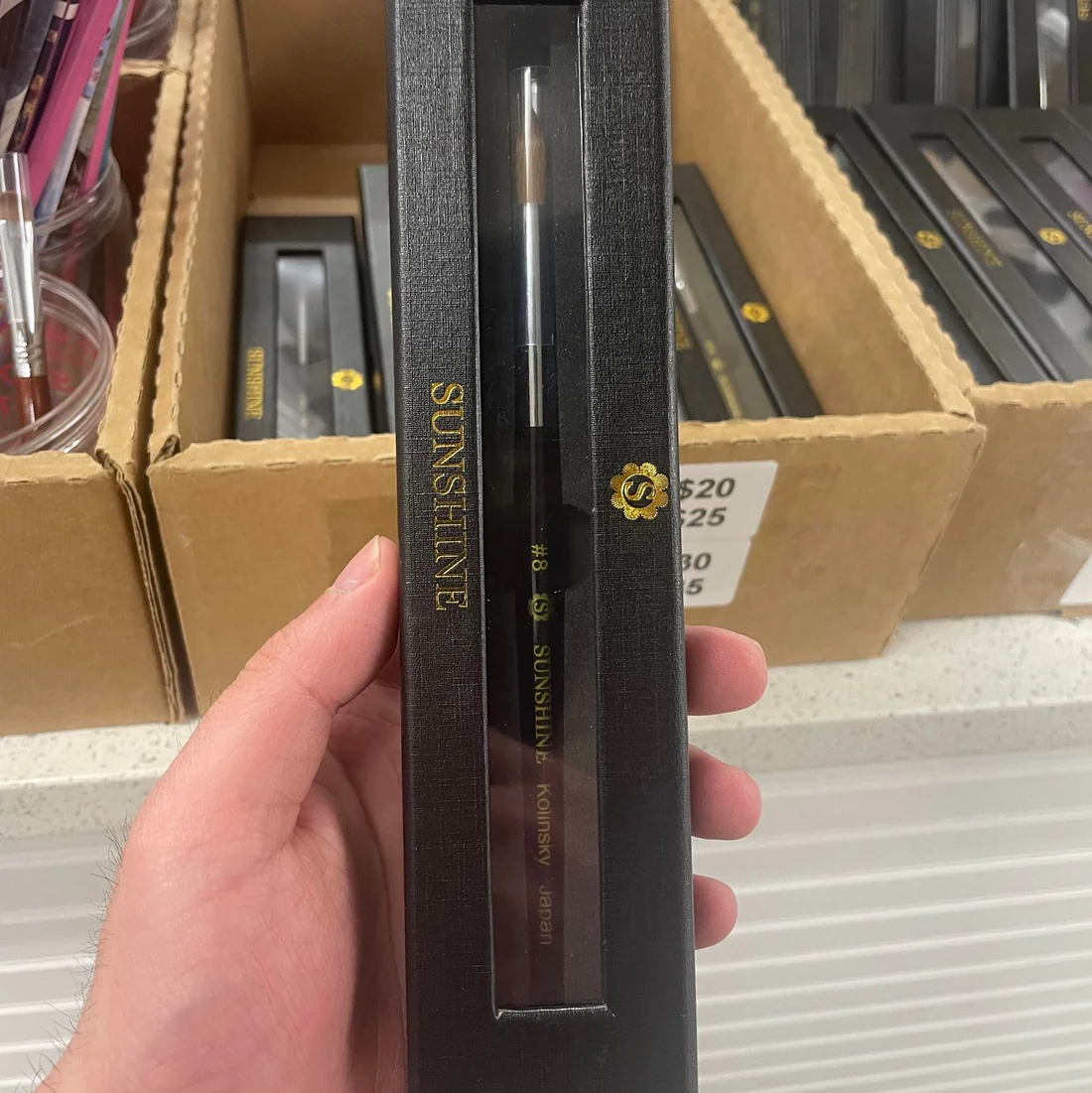 Kolinsky Acrylic Nail Brush