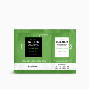 Gel-Ohh Jelly Spa Bath - Cannabis Sativa