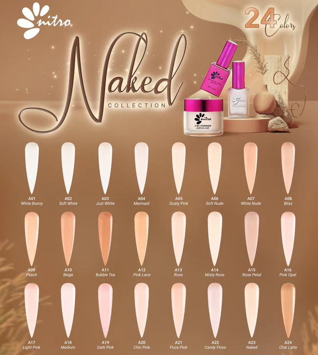 Nitro Naked 24 Colors 4in1