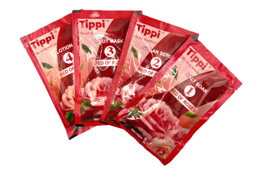 Tippi Collagen Pedi in a Box 4in1 - Bed of Roses