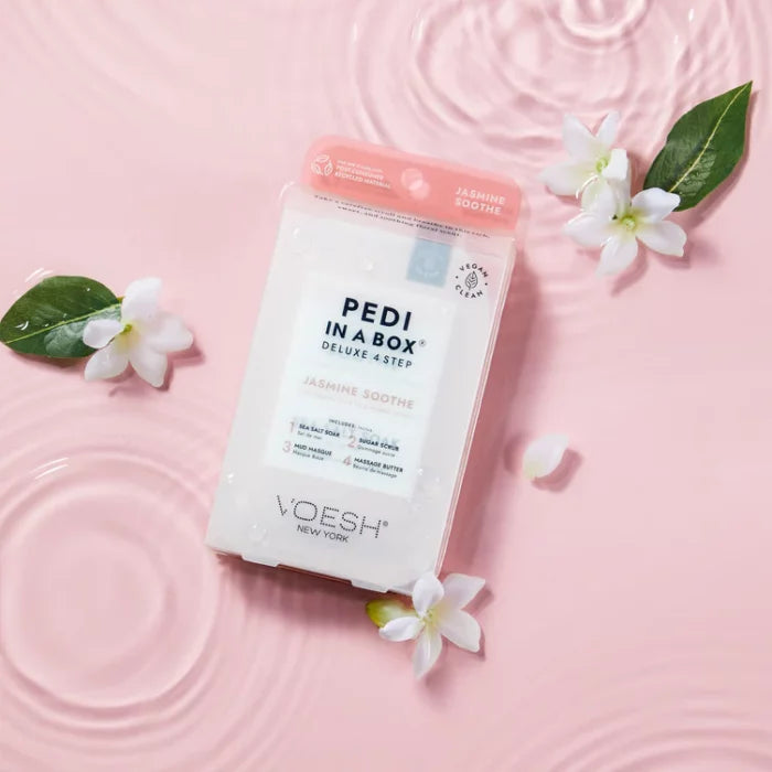 VOESH Pedi In A Box 4 Step – Jasmine Soothe