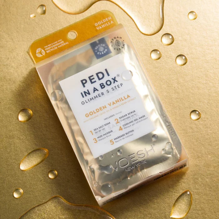 VOESH Pedi In A Box 5 Step – Golden Vanilla