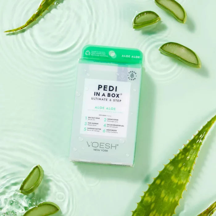 VOESH Pedi In A Box 6 Step – Aloe Aloe