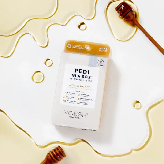VOESH Pedi In A Box 6 Step – Milk Honey