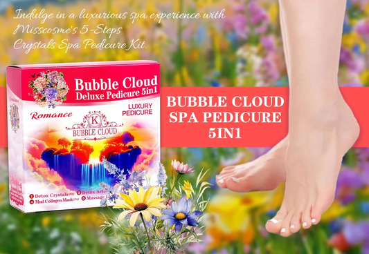 Volcanic Eruption 5in1 Bubble Cloud Deluxe Pedicure - Romance