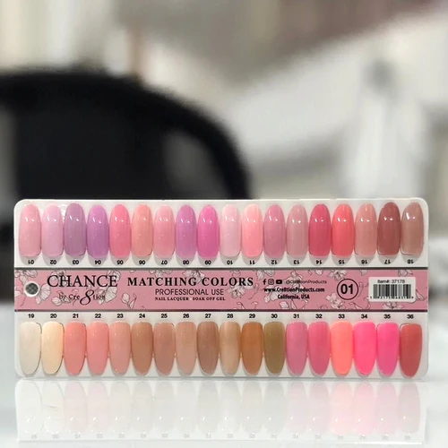 Chance Matching - 36 Colors #001-#036 - Nude/ Soft Shades