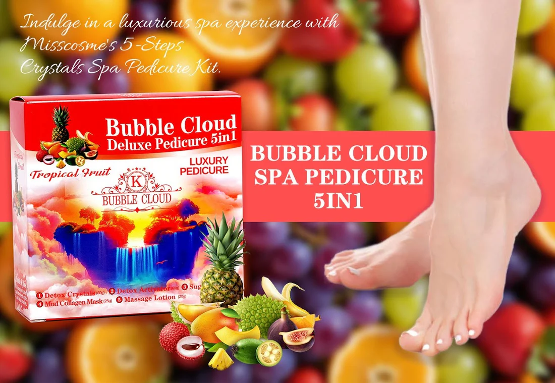 Volcanic Eruption 5in1 Bubble Cloud Deluxe Pedicure - Tropical Fruit