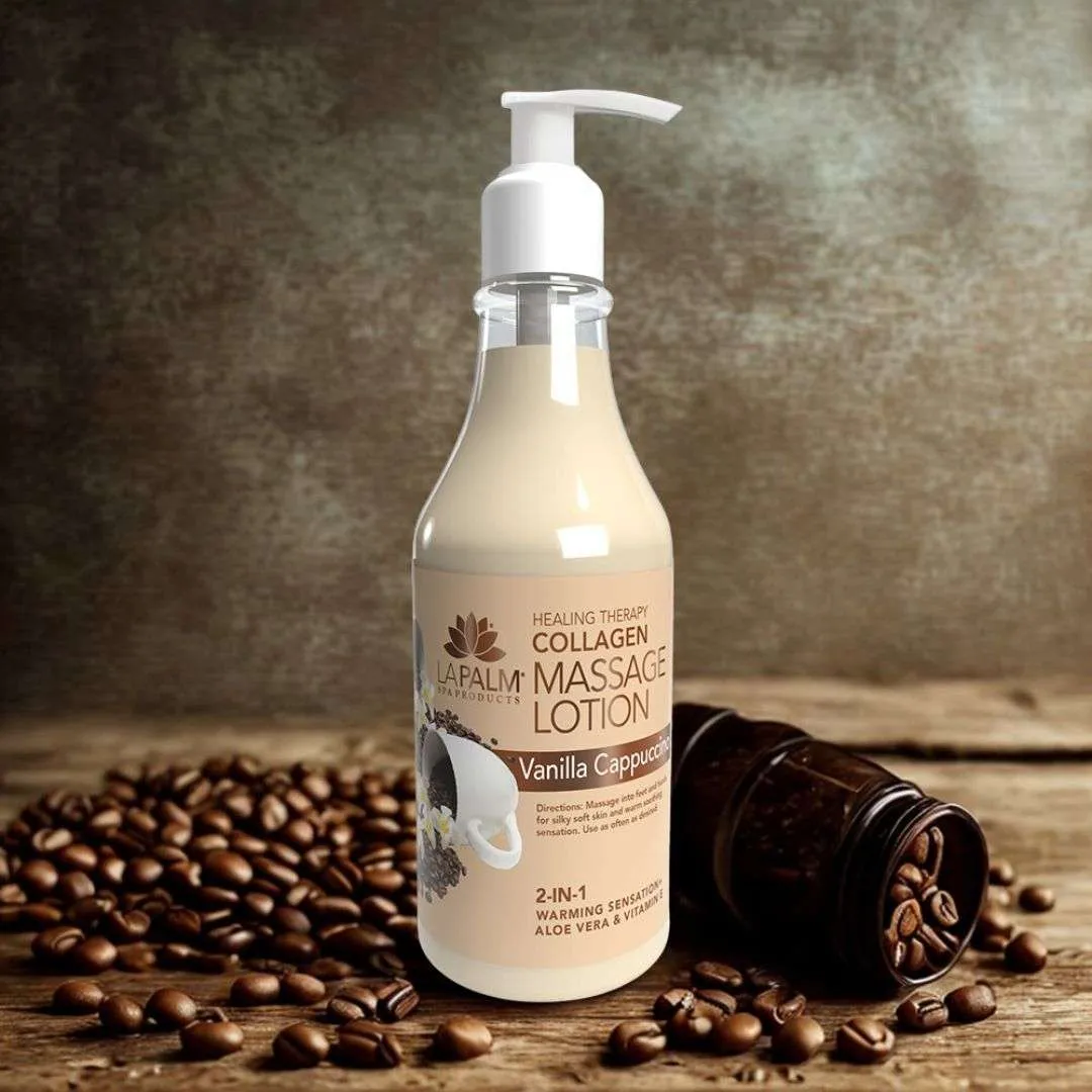 La Palm Lotion Vanilla Cappuccino 8oz