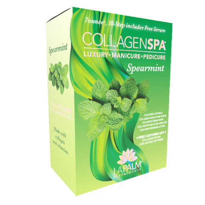 La Palm Collagen Spa 10 Step With Pedi Kit - Speamint