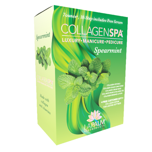 La Palm Collagen Spa 10 Step With Pedi Kit - Speamint