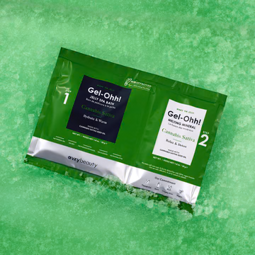 Gel-Ohh Jelly Spa Bath - Cannabis Sativa