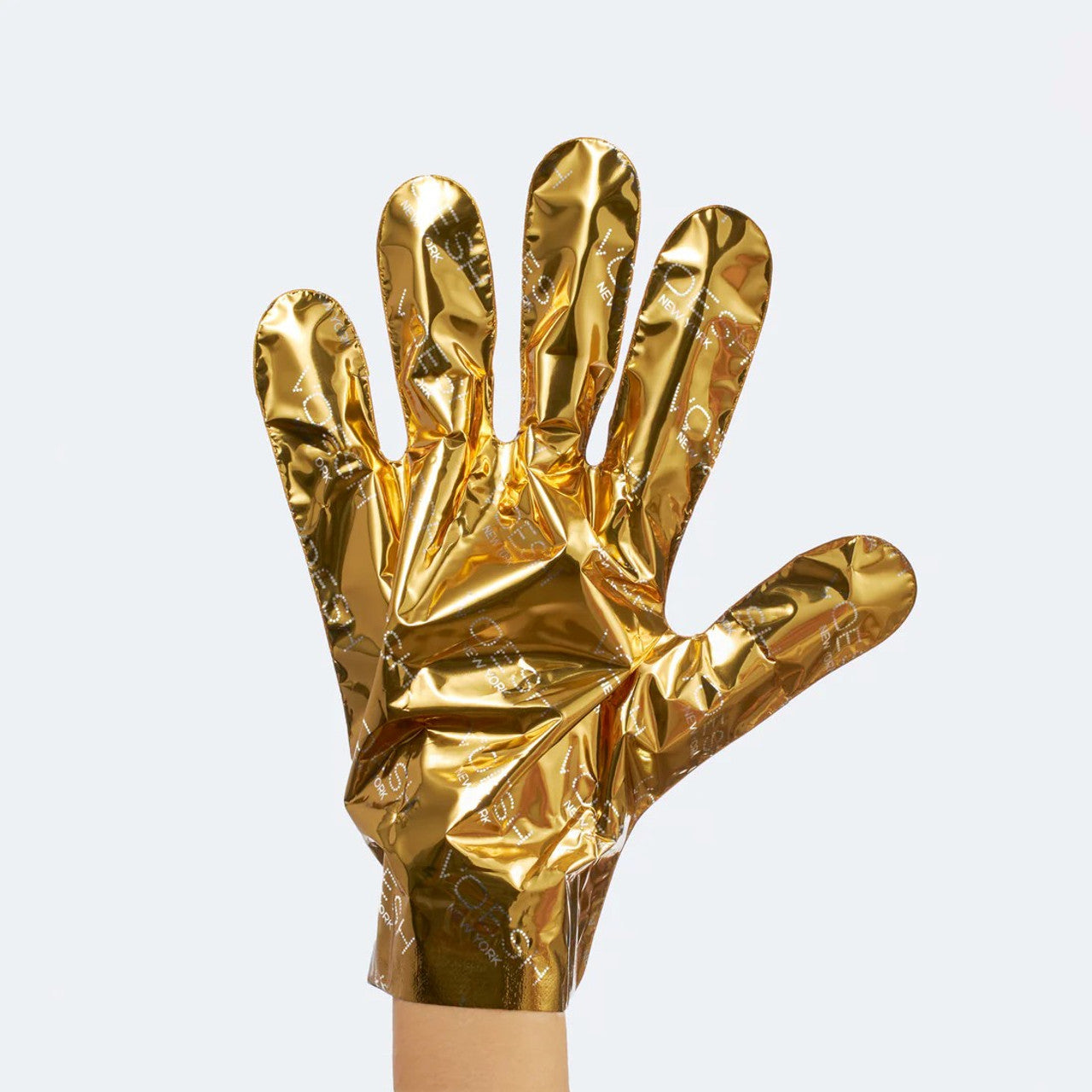 Voesh Collagen Mask Gloves - Imperial 24K Gold Box of 60 pair
