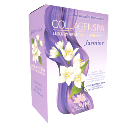 La Palm Collagen Spa 10 Step With Pedi Kit - Jasmine