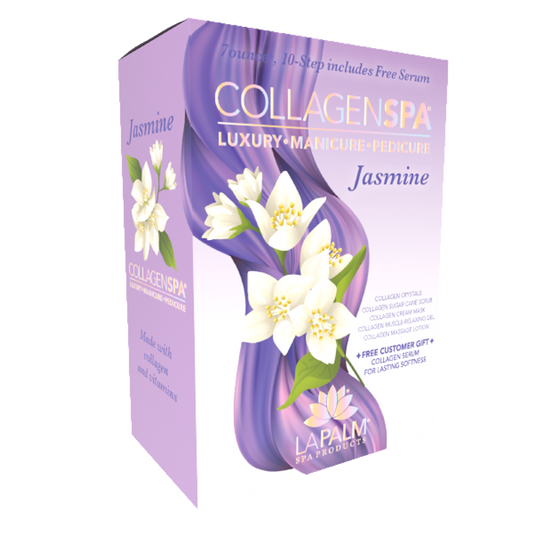 La Palm Collagen Spa 10 Step With Pedi Kit - Jasmine