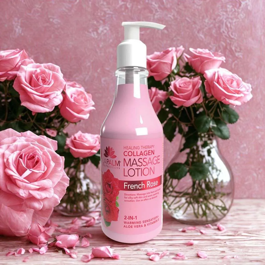 La Palm Lotion French Rose 8oz