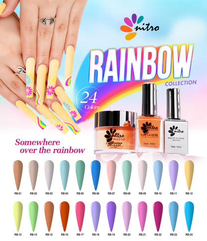 Nitro Rainbow 24 Colors 3in1