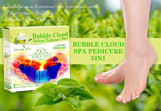 Volcanic Eruption 5in1 Bubble Cloud Deluxe Pedicure - Green Tea