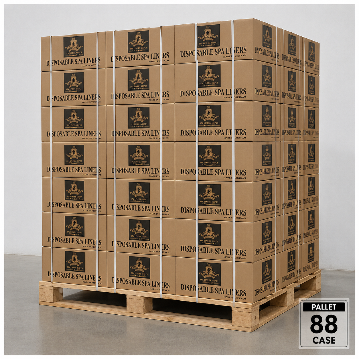 Kinggel Disposable Pedicure Spa Liners (400 Pcs/Case) | Bulk Pallet Deal - 88 Cases