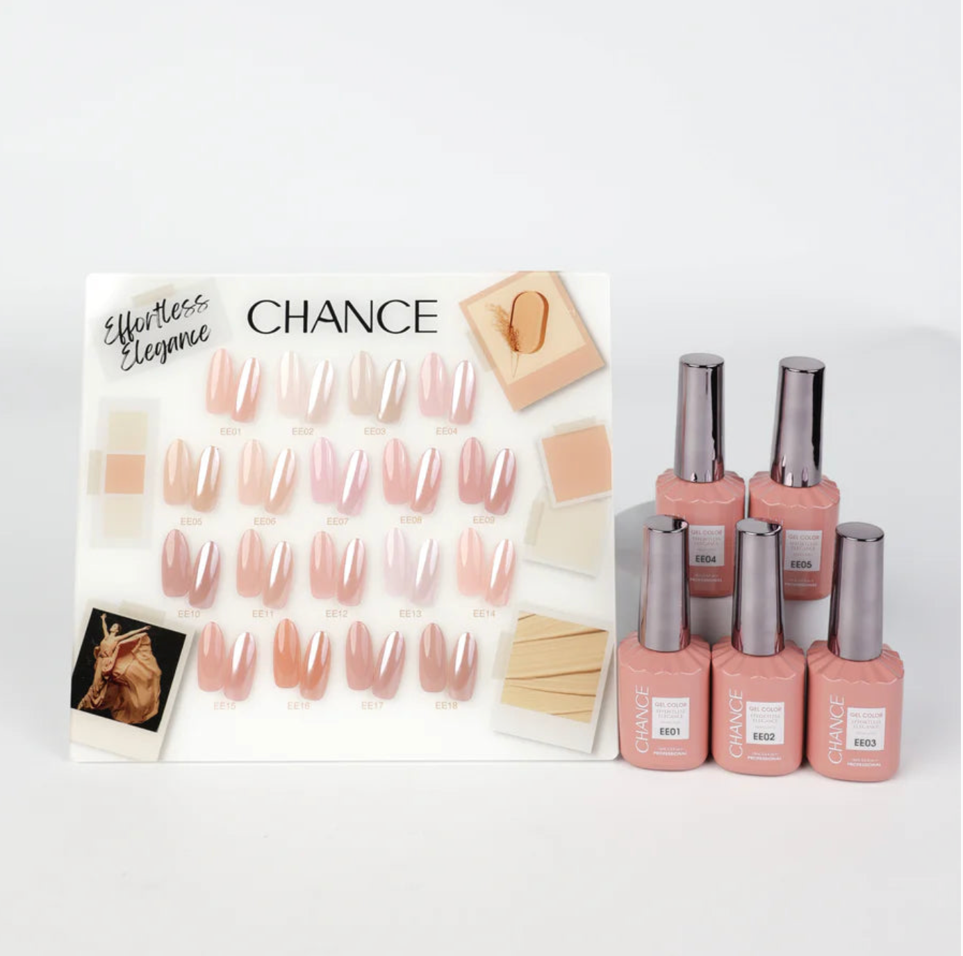 Chance Gel 0.5oz Full Kit (18 Colors) - Effortless Elegance
