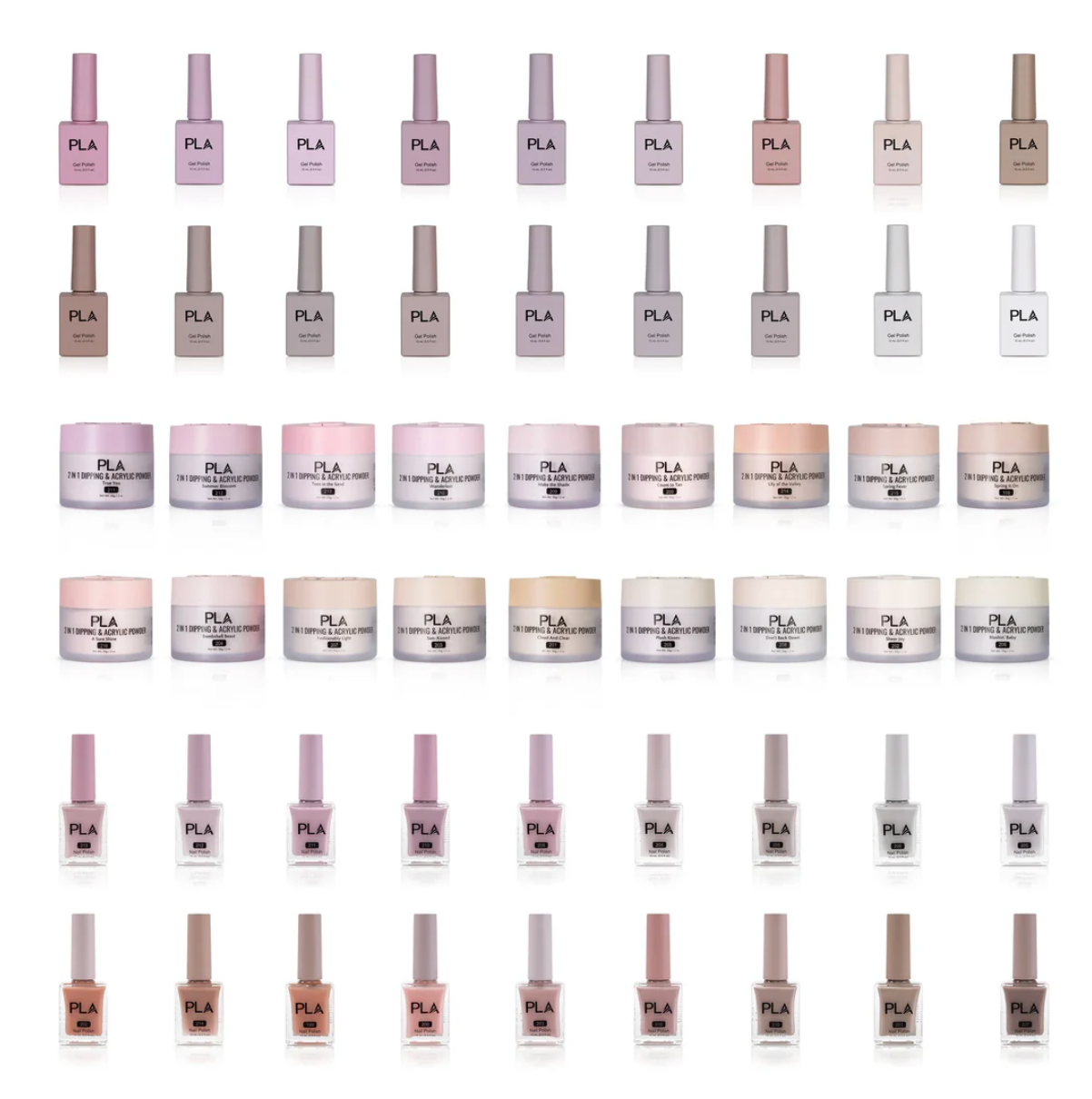 PLA Fashionably Light 18 Colors  4in1