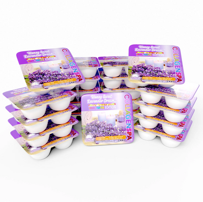 CollagenSpa 4 Step Pedi Tray Honey Sweet Lavender Fields