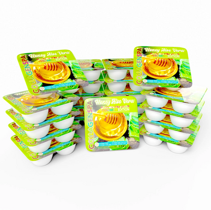 CollagenSpa 4 Step Pedi Tray Honeydew Aloe Vera