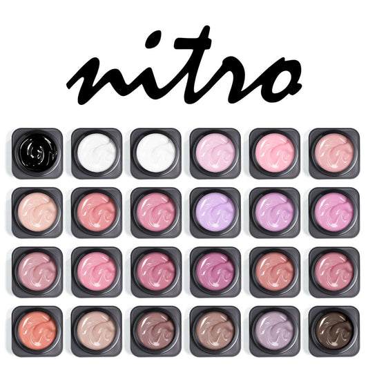 Nitro Builder Gel In Jar 24 Colors 1.69oz