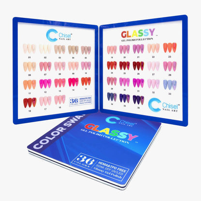 Chisel Glassy Collection 36 Colors Trio