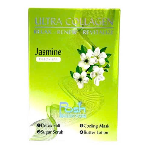 Posh Deluxe Pedicure Kit 4in1, CASE, JASMINE