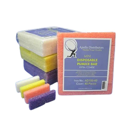 Mini Disposable Pumice Sponge | Professional Pedicure Foot File