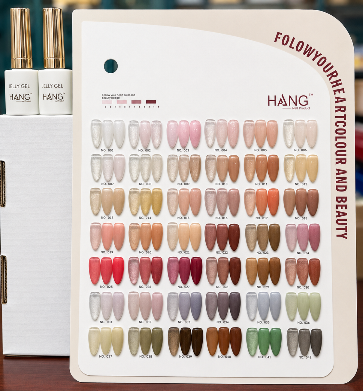 Jelly Gel Collection – 42 Colors Professional Transparent Gel Set