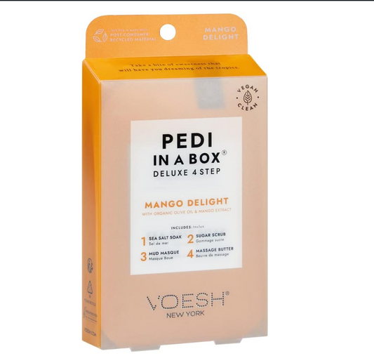 Voesh Pedi in Box 4-Step Mango Case 50Pcs
