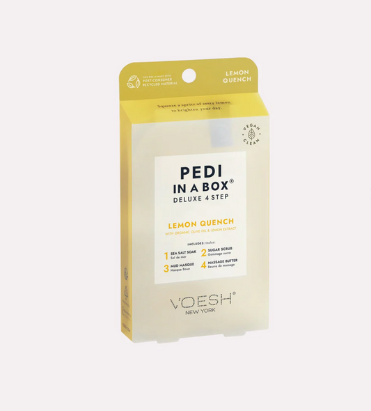 Voesh Pedi in Box 4-Step Lemon Quench Case 50Pcs