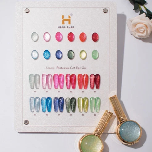 Spring Platinum Cat Eye – 12 Colors (49 - 60)