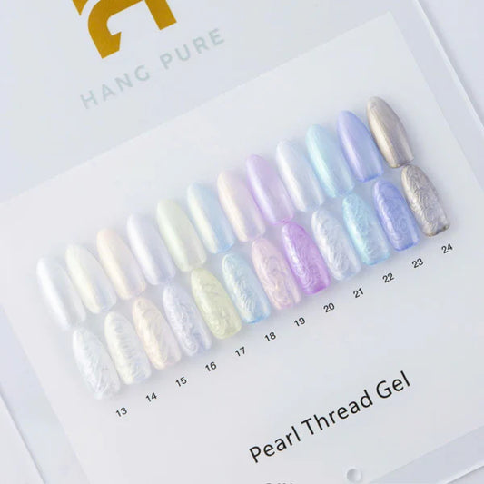 Pearl Thread 18ml Gel Polish Collection – 12 Colors ( 13 - 24)
